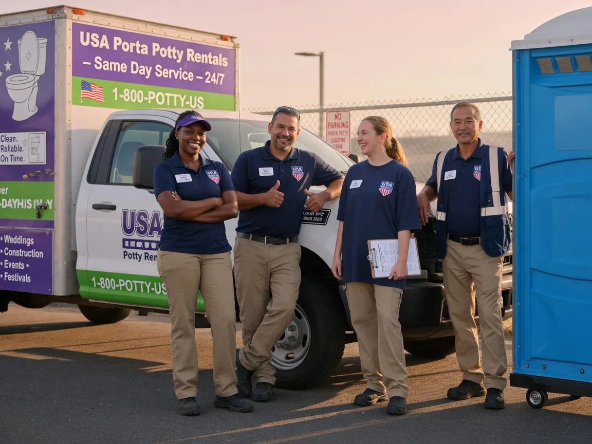Porta Potty Rental company in Bluffton, OH