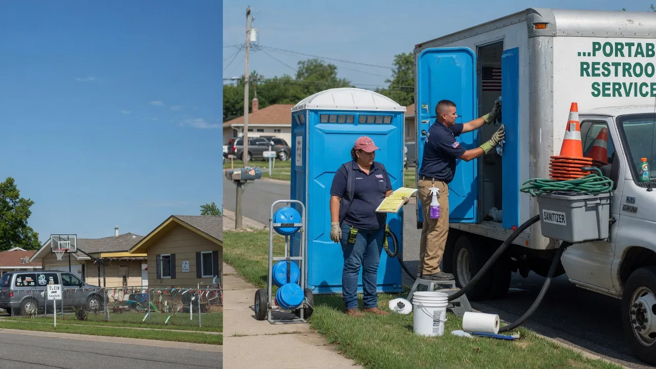 Portable Toilet Rental in Bluffton, OH near me